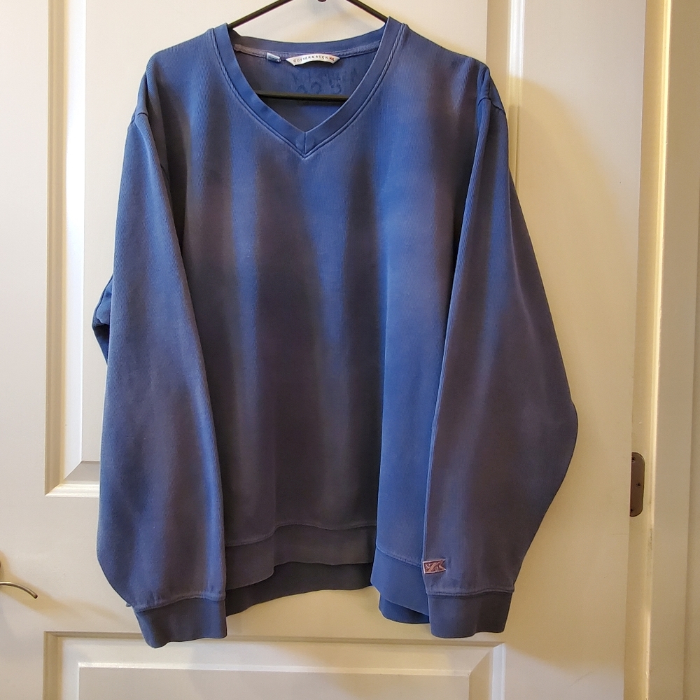 CUTTER & BUCK, Men's V-neck 100% PimaCottonSweater